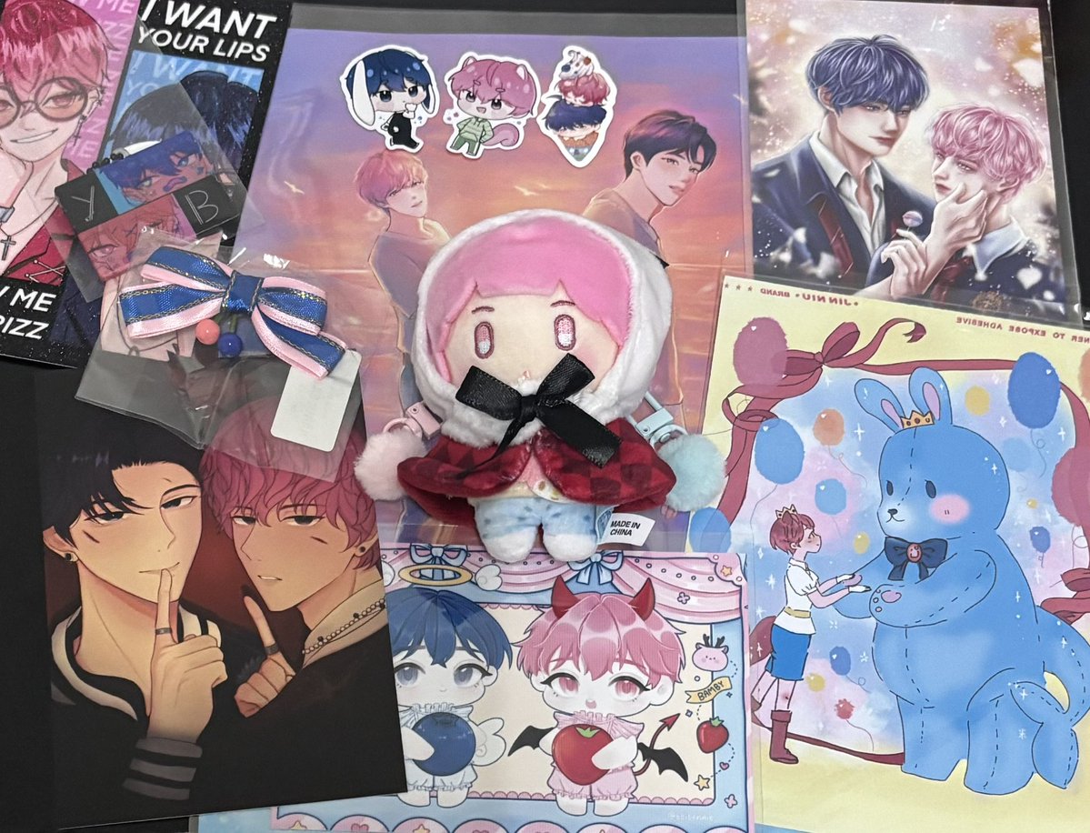 nekrko's tweet image. ผมแวะไปแปปนึงไม่คิดว่าจะได้ของเยอะ ขอบคุณทุกคนที่มาสะกิดแจกกันด้วยนะคะ💓#berry_berriezคาเฟ่