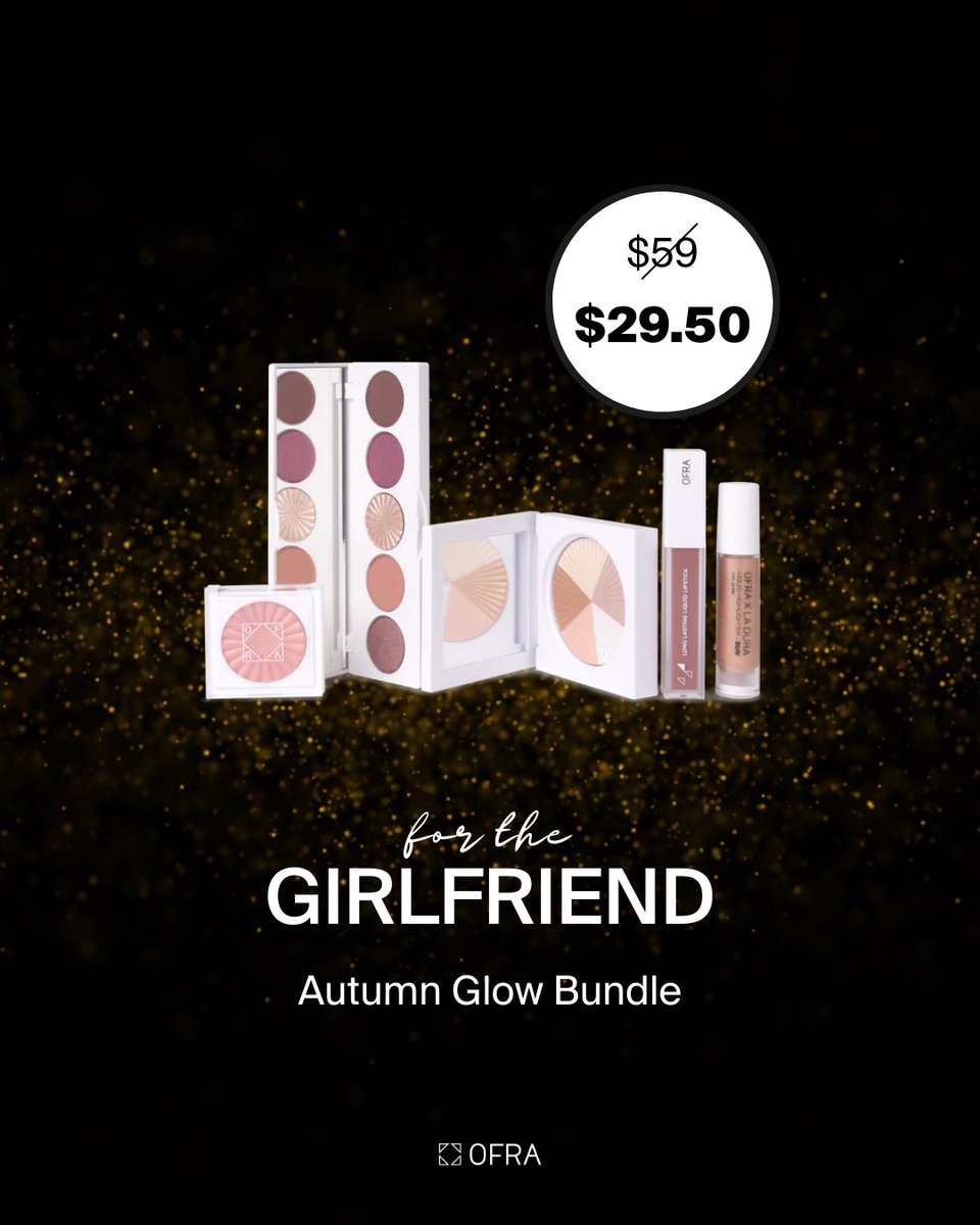 OFRACosmetics's tweet image. Searching for the perfect holiday gift? Everything is 50% OFF sitewide with code BFCM25, aka the most value-packed haul you’ll score all season! 💸🎄 #blackfridaysale #sale #makeup