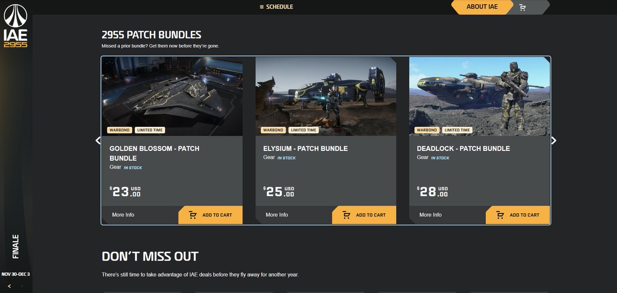 K1ngChAo5's tweet image. CIG knocks this one out of the park yet again!

This will crush those grey market prices and help bring CIG the money they so well deserve. Thank you CIG for doing this! 

Hope to see more of this in the future. You guys are listening to the player base and I think this proves…