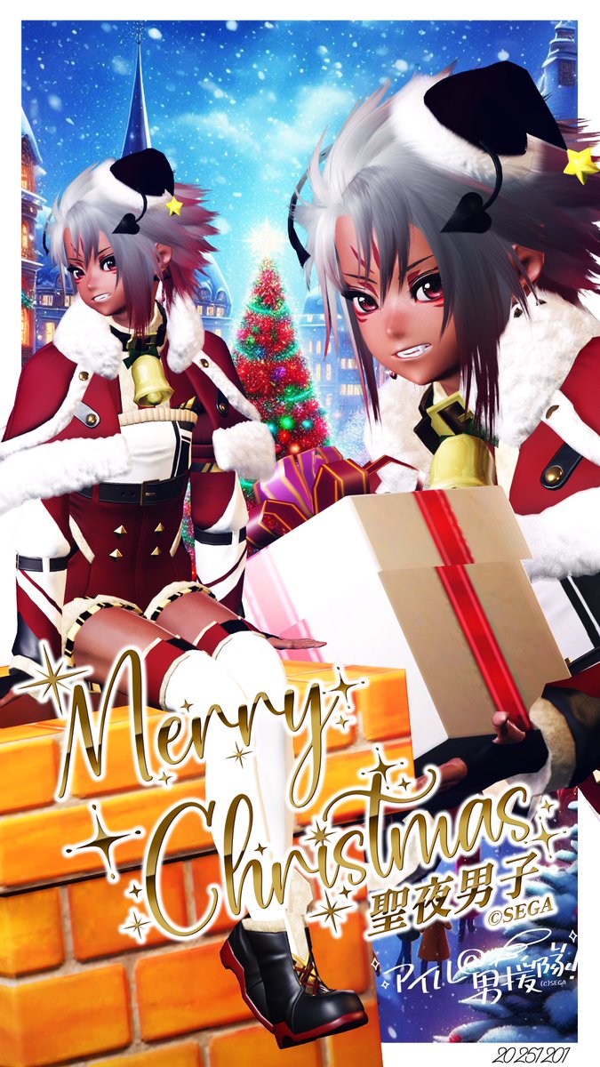 【第136回「聖夜男子」12月末〆】 
おは予約はサンタ衣装なCくん🎅
クリスマスや冬を感じさせるメンズSSを募集中🎵
CP同士のてぇてぇSSも大歓迎✨
#男援隊テーマSS タグ3つ目以内記載でお気軽にご参加下さいね☺️
引用元に専用ロゴ（新作）もあります✨
#男性キャラ応援し隊
#PSO2NGS_SS︎