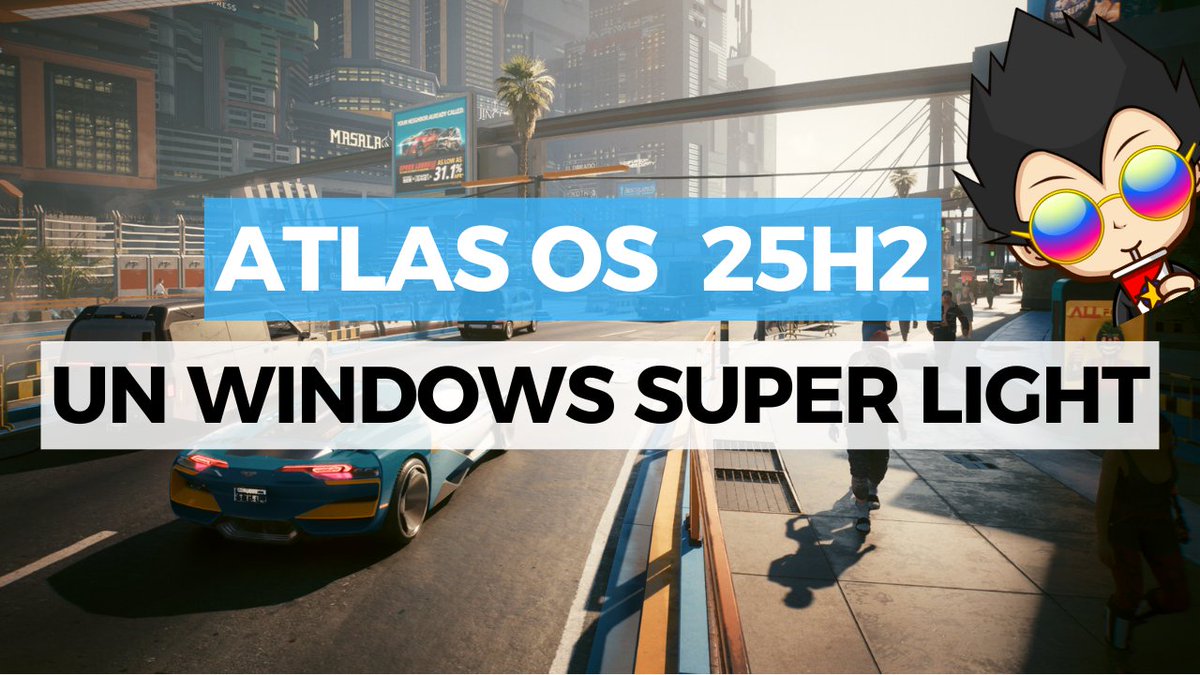 HTechNetworks's tweet photo. 🎮 ATLAS OS 25H2: Un Windows 11 super light !
https://t.co/gXQSlKQui6 https://t.co/G4whwwu1Y5