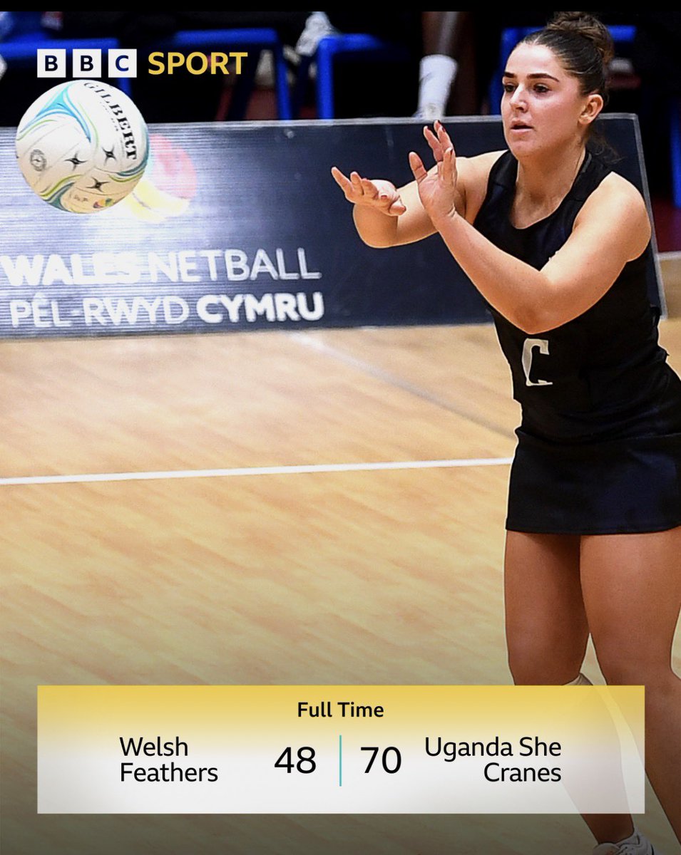 BBCSportWales's tweet image. Uganda prove too tough for the Welsh Feathers in the Celtic Cup final