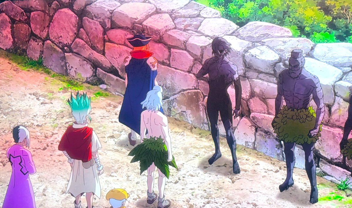 いつもここ見てスタンリーだけ葉っぱ穿かせてもらえてなくてみんなスタンリーのフル௰見ながら話してんのかなって思ってたけどよく見たらまだ服残ってたwww