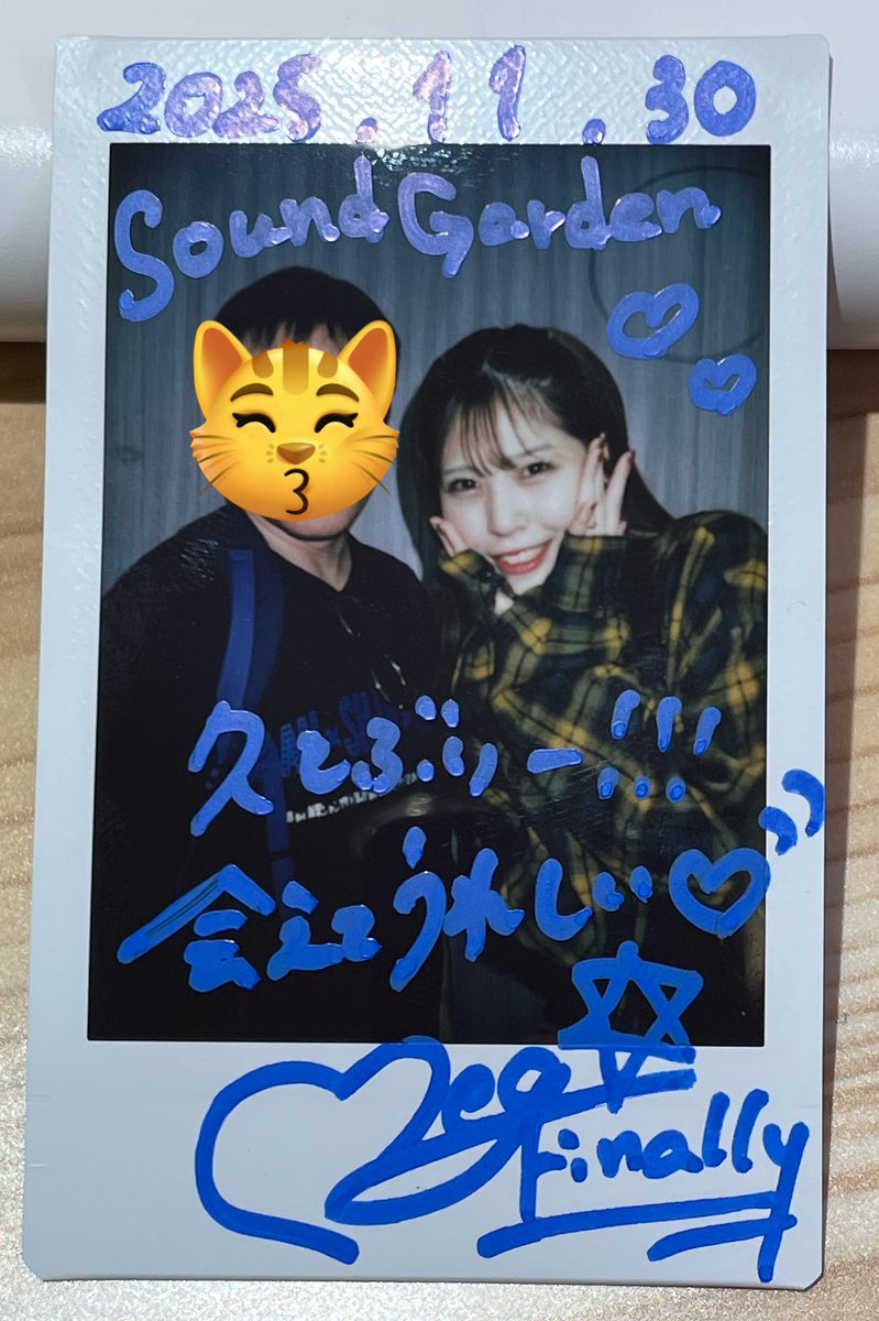 2025.11.30 SOUND GARDEN 2025 ReNY limited 久しぶりにFinallyのMeg