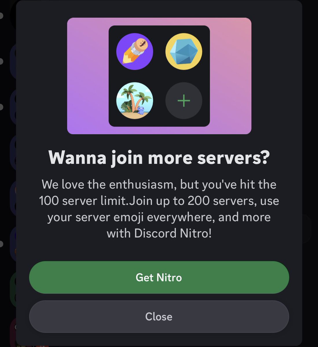 Silent lately? 

Yeah

I’ve been locked in on something big

100 Discord servers joined

All with purpose

This is just the beginning