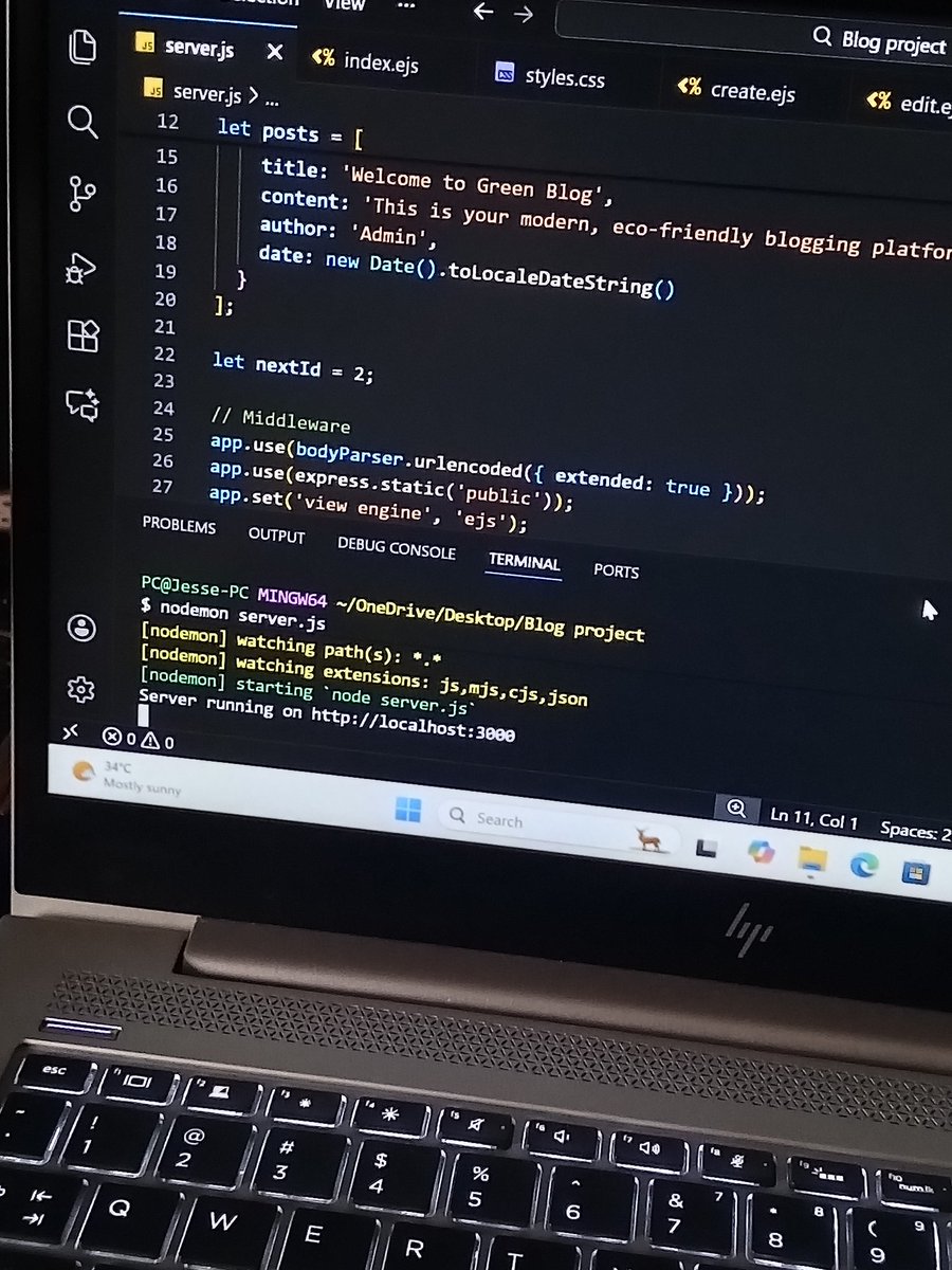 Dev_JesseMaduka's tweet image. Day 59 of #100DaysOfCode ✨

Today wasn’t about coding, it was reflection.
59 days in, and the biggest lesson is consistency. Some days I struggle, some days I win, but I still show up.

The journey matters as much as the skills.
On to Day 60 🚀

#CodingJourney #DevCommunity