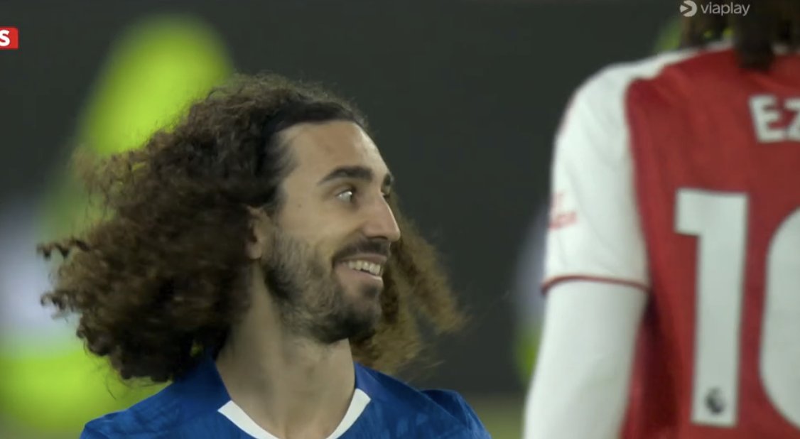 lumdys's tweet image. Saka is already doing to Cucurella what Lamine Yamal couldn&apos;t do