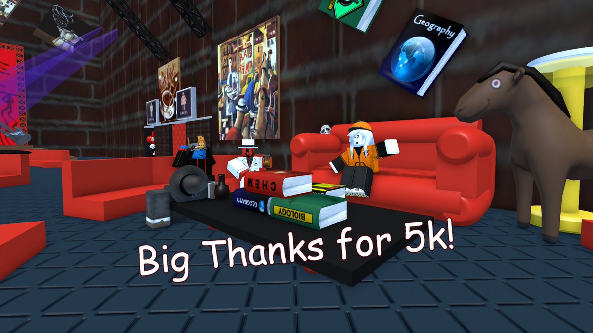 RtroRobloxGames's tweet image. Anyways, thanks for the 5k followers!

- Rox