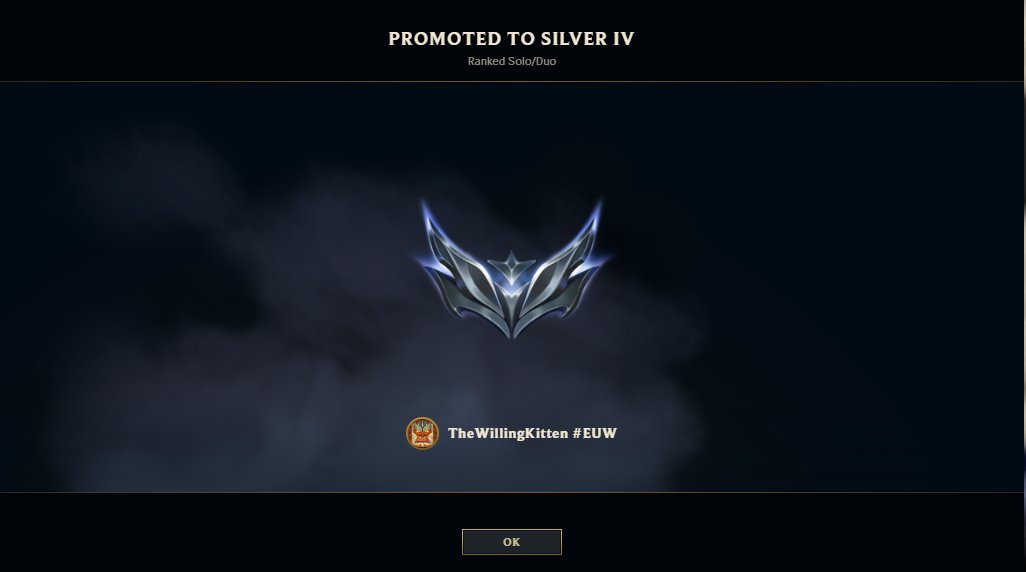 TheWilingKitten's tweet image. You better start putting the work in now.  I almost too cool to talk to you. 

#LeagueOfLegends #adc #Jhin