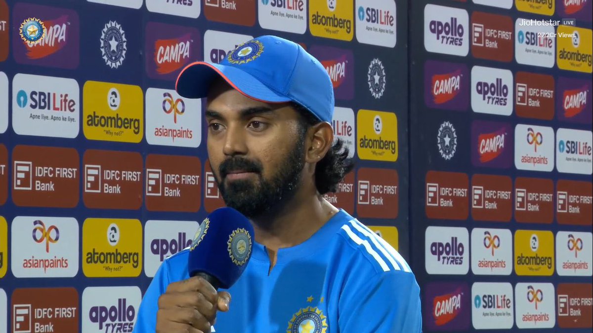 mufaddal_vohra's tweet image. KL Rahul said, “Virat Kohli and Rohit Sharma continues to show the world who they are, what they are. It’s always a pleasure to watch them bat”.