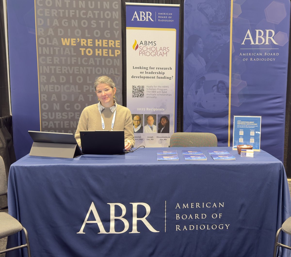 Did you make it to #Chicago for #rsna2025 despite the #blizzard? Come see us at Booth 1008. We're ready to chat. <a href="/ABMSCert/">ABMS</a> <a href="/RSNA/">RSNA</a>