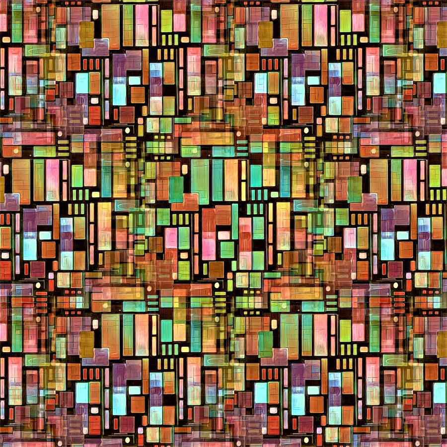 VWRtheArtist's tweet photo. Eternal Spectrum Rift

This techno-geo abstract textile design, created by artist Vincent Wayne Rich, bursts with a vibrant mosaic of interlocking rectangular forms, evoking a futuristic circuit board reimagined through a kaleidoscopic lens.

#NFT https://t.co/ncYuVCDSbR