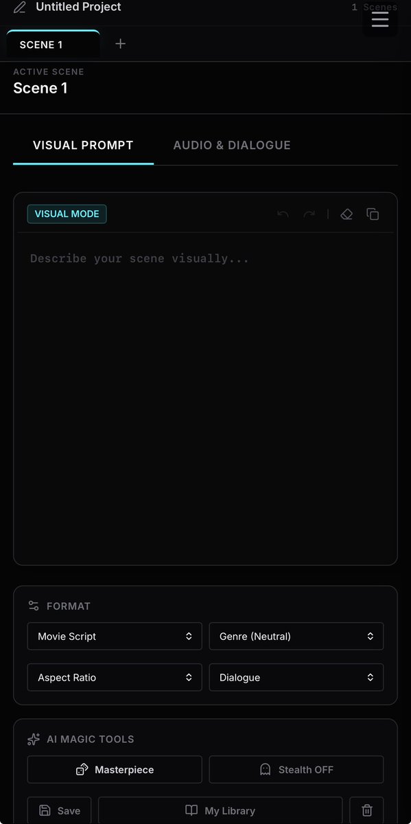 hasigoki's tweet image. We finally did it. EasyP is live!
Accepting payments, generating clean prompts, and actually working.

Six months ago I shared a rough idea about building modular scene prompts
characters, environments, cinematography, dialogue
all organized like ingredients in a kitchen you can…