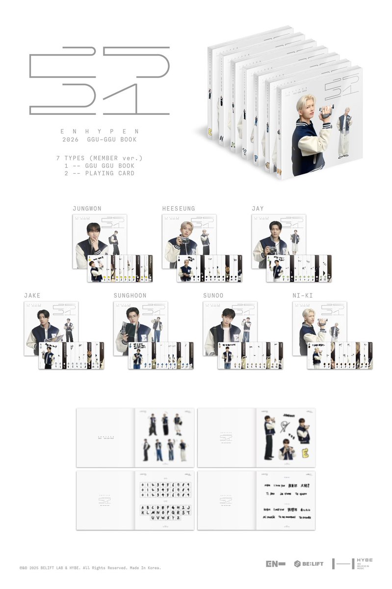 MoreToMineShop's tweet image. #MoreToMineShopGO #WTS #LFB | #ENHYPEN
💎ENHYPEN 2026 GGU GGU BOOK PH GO💎
💸PHP 1425

🔹Can choose member
✨Direct Weverse
🧡Prices are all in +lsf
🔸DOO: until oos
💸DP 50% ; RB: 2 weeks
🚢NORMAL ETA

Order Form: tinyurl.com/ndxzummn