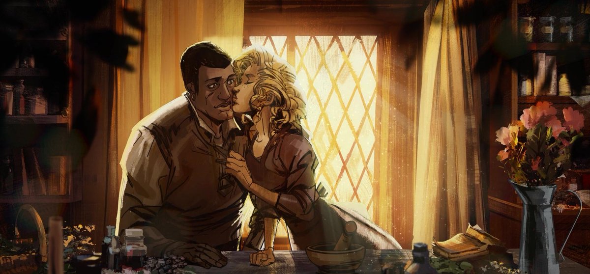 milvaenthusiast's tweet photo. The animation of Regis' tale was SO cool https://t.co/ScgXEzSvIJ