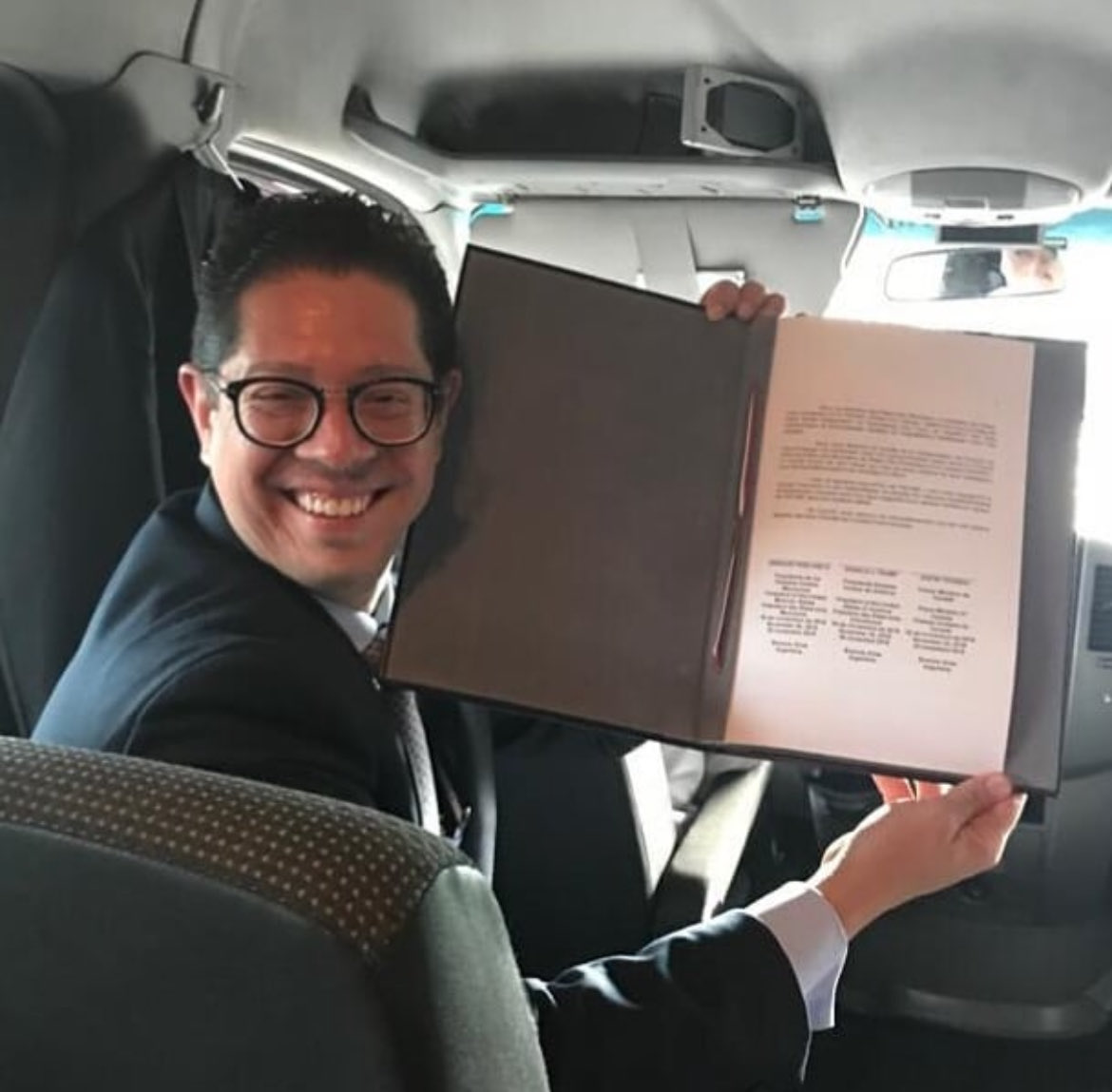 Hoy hace 7 años, en Buenos Aires, se firmó el T-MEC. No tengo duda de que este instrumento ha ayudado a que el país pueda sortear exitosamente todos los eventos que vinieron después.