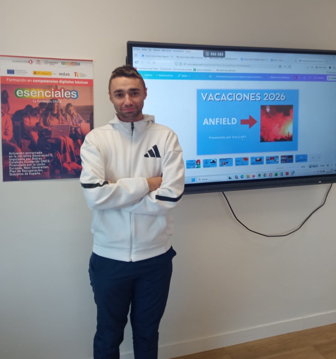 🌍 Nueve personas de #CentroOcupacionalLaSemilla se forman con Programa Esenciales by <a href="/Fundacion_ONCE/">Fundación ONCE</a>

Formación extensa y adaptada con Lorna, que potencia nuestra #competenciadigital, adquiriendo habilidades que nos capacitan para nuestro futuro laboral ampliando oportunidades.