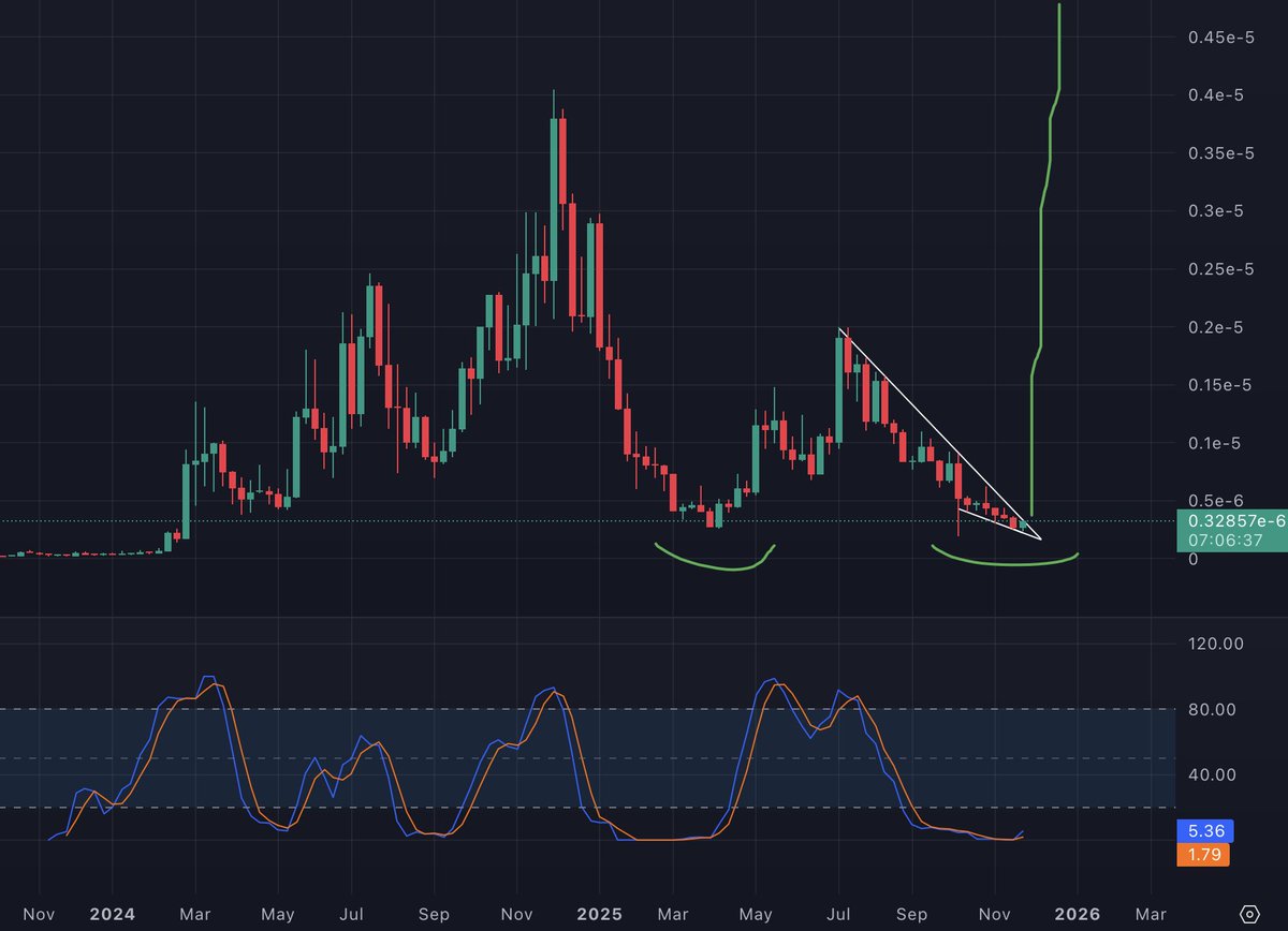 $MOG coin price action for December 🫵😹
