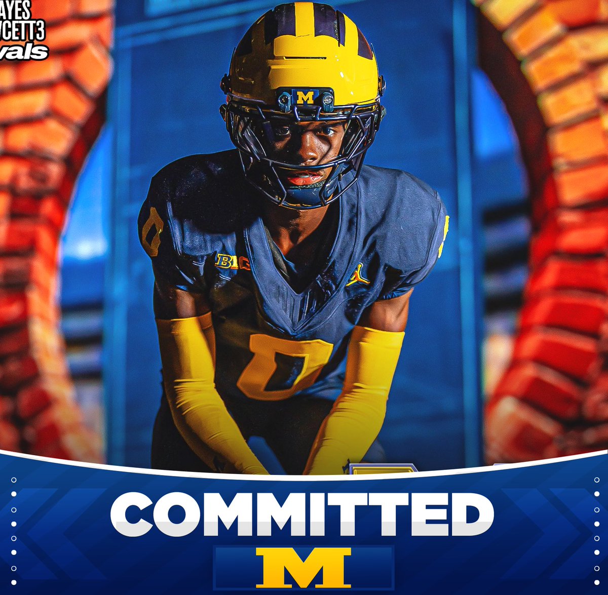 uofmcoverage's tweet image. BREAKING: 2026 4⭐️ CB Jamarion Vincent has flipped his commitment from Baylor to Michigan! 

The 6’2 170 pound prospect from Waco, TX held additional offers from Texas, Nebraska, TCU and 15+ others #GoBlue