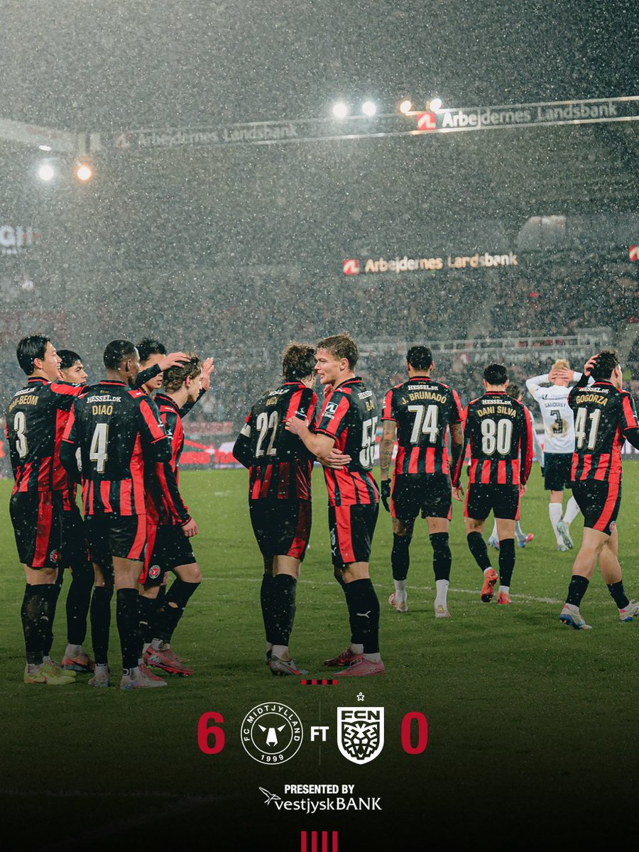 Storsejr på MCH Arena 🫡

#FCMFCN