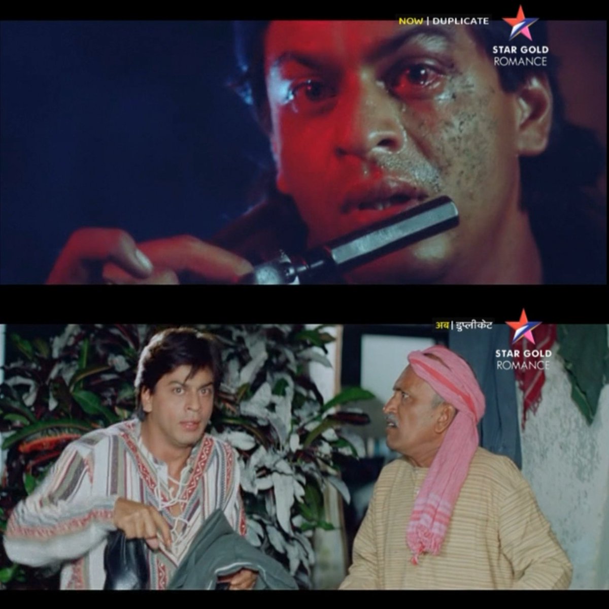 CineBuff2003's tweet image. #Duplicate (1998) Now Showing On #StarGoldRomance 🎬✅
.
#ShahRukhKhan #SonaliBendre #JuhiChawla #GulshanGrover #KajolDevgn #MohishBahl #FaridaJalal #ShibuPrabhakar
