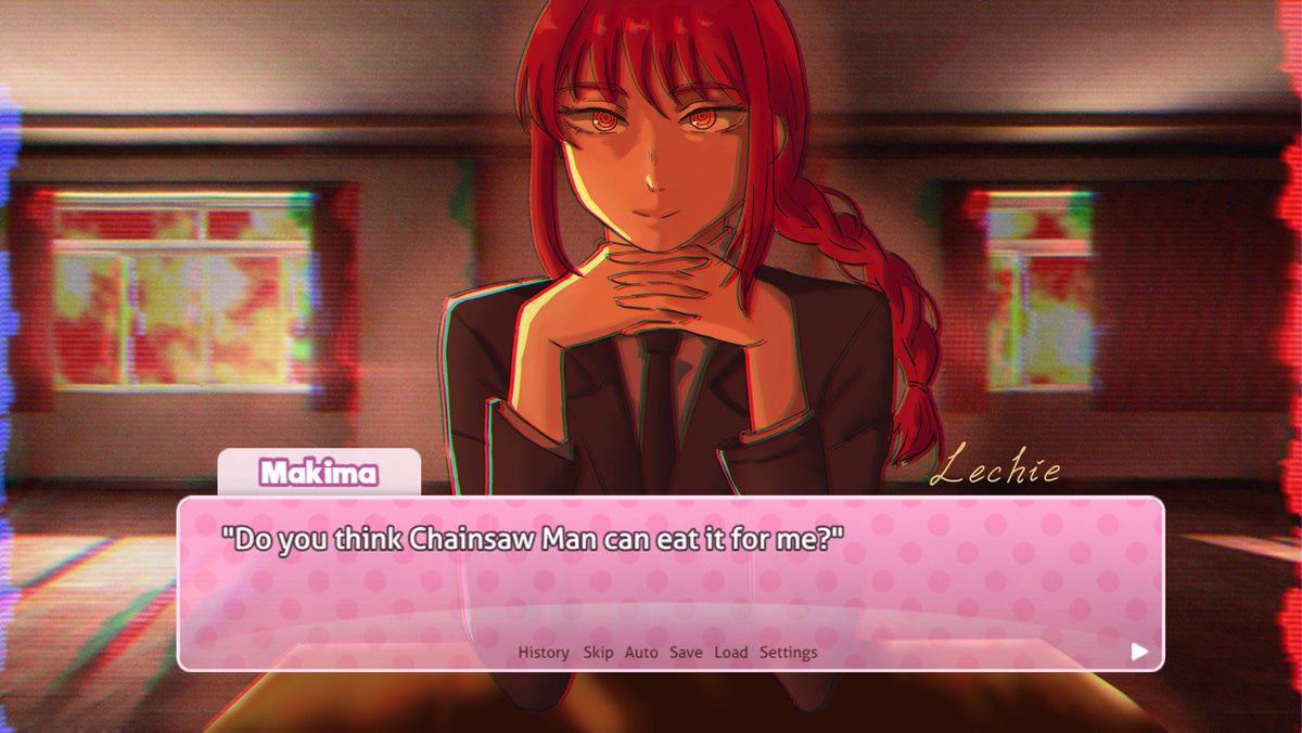 Leynchie_'s tweet photo. Just Makima...

#chainsawman x #DDLC https://t.co/FmmR2kkiwl