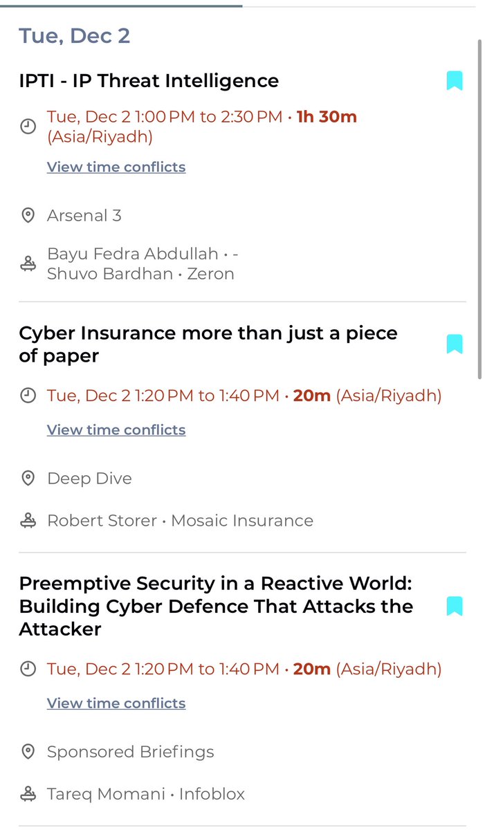 Cybersecomar's tweet photo. متحمس لبلاك هات هذي السنة

التنظيم لا يعلى عليه كالعادة ما شاء الله من قبل الايفنت فالشكر لله أولاً ثم @SAFCSP و @Blackhatmea على الاحترافية العالية 

من أكثر المتحدثين أو المواضيع اللي شدتني 

ملاحظة: تطبيقهم جايب البادج وأفضل بكثير من ناحية الواجهات والتجربة 
#بلاك_هات25 https://t.co/3yJtarGVAY