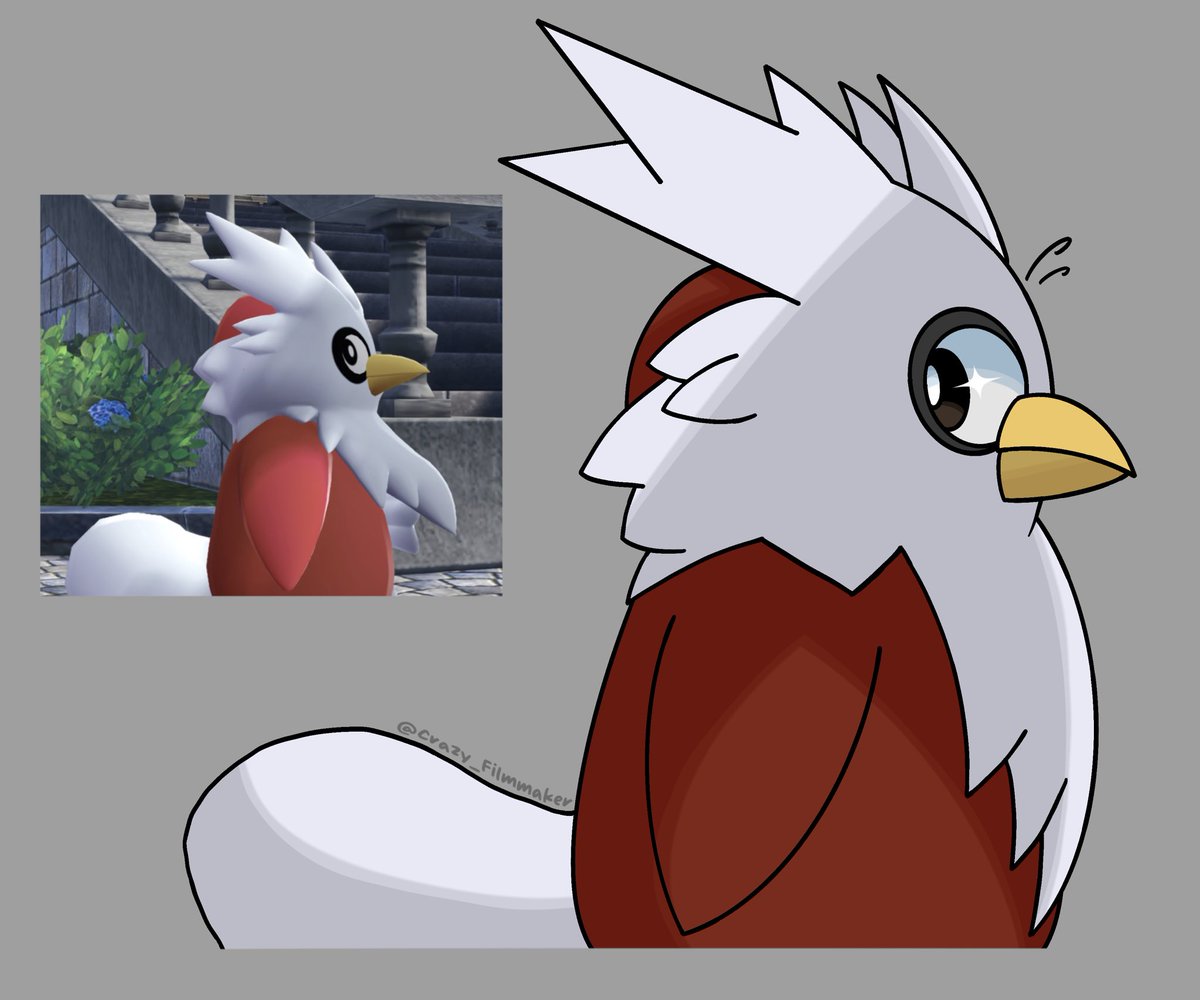 this fuckass delibird that gave me the side eye