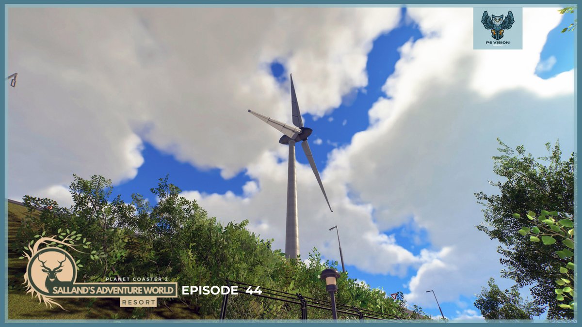 #PlanetCoaster2 #PlanetCoaster <a href="/PlanetCoaster/">Planet Coaster 2</a> 

In this update, I added some extra details, such as the wind measurement instruments. The rotor blades were the final step, therefore the project is now fully completed!

youtu.be/c9GShkEBYV8