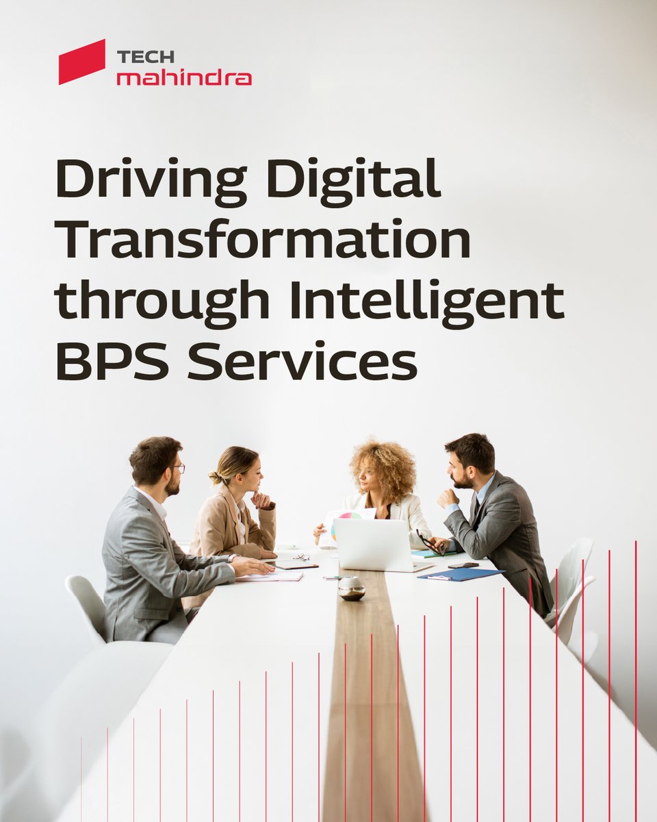 tech_mahindra's tweet image. At @tech_mahindra #BPS, we help businesses work smarter and scale with confidence through digital-first solutions. Whether it’s Service Desk, Technical Assistance Centers, Finance &amp;amp; Accounting, #SupplyChain, or Analytics, our next-gen BPS offerings are designed to boost…