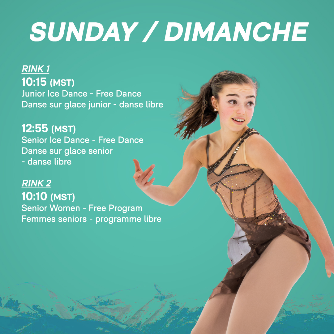 SkateCanada's tweet photo. More champions will be crowned today in Calgary! Tune in to the final day of #SCChallenge26. 

D'autres champions seront couronnés aujourd'hui à Calgary ! Ne manquez pas la dernière journée du #DéfiPC26 ! 

📺 : https://t.co/iiOKZFlKgx https://t.co/VixJjLQQ0O