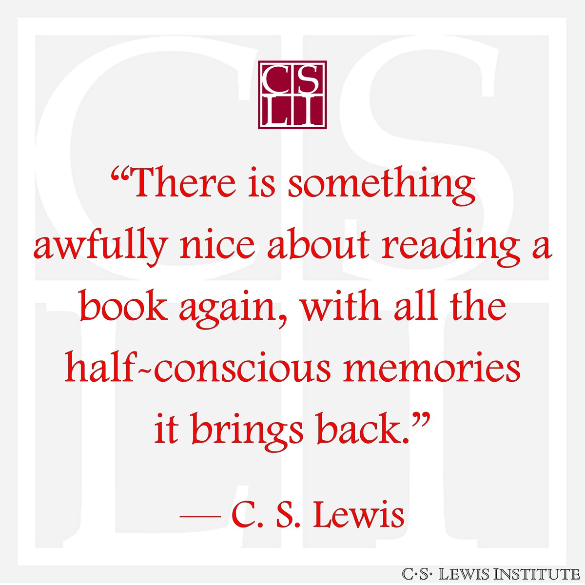 C.S. Lewis Institute (@cslichicago) on Twitter photo 