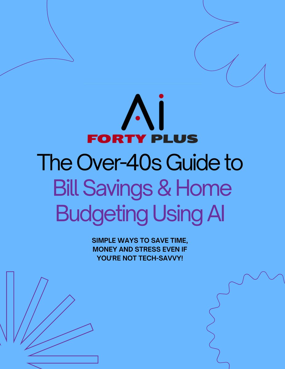 FortyPlusAI's tweet image. Get Your Free AI Guide + NEW TITLES SOON!
I wrote an overview guide for friends and family on how to use AI to save time and money with the over 40&apos;s in mind! If you or anyone wants a copy just visit fortyplusai.com. #AIForBeginners #Over40