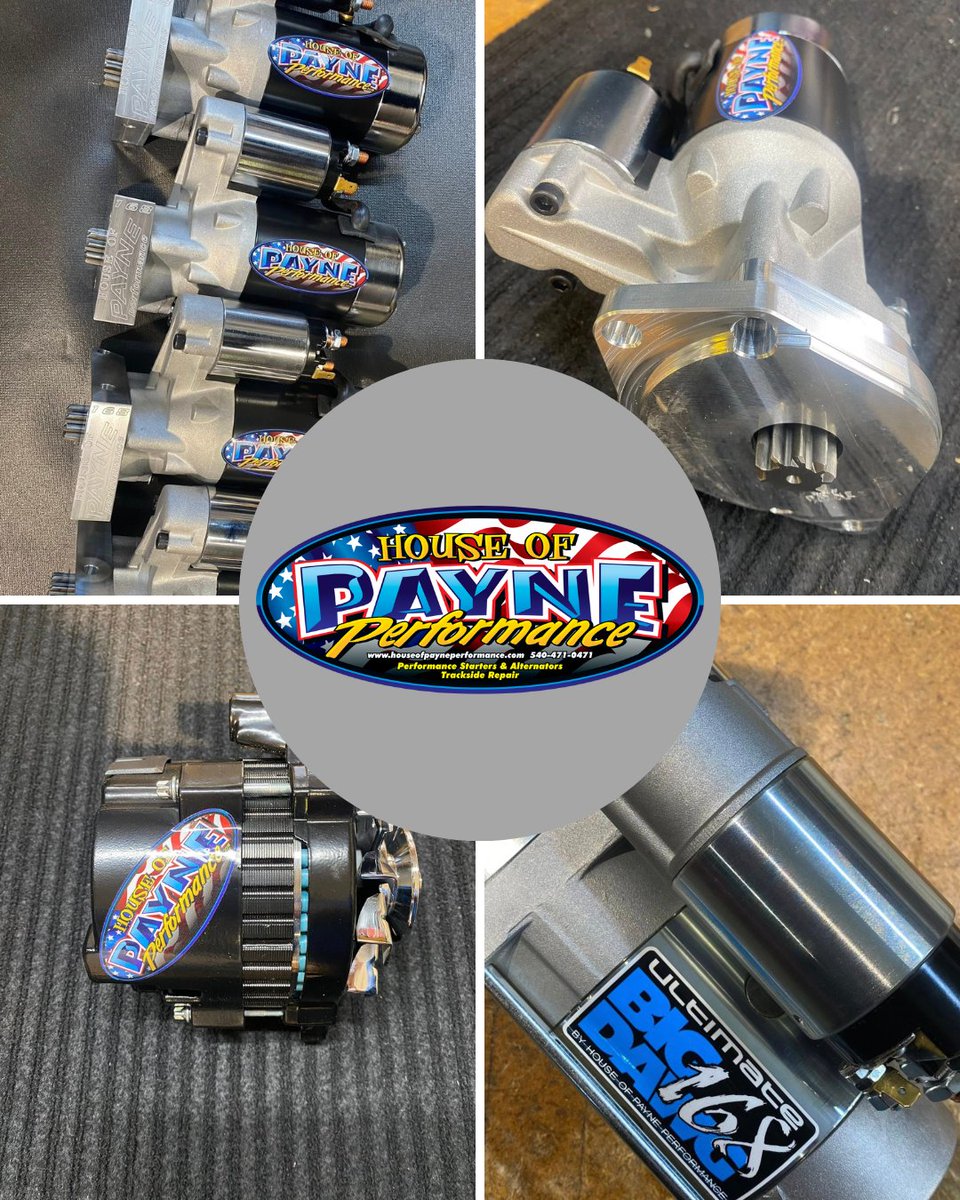 RaceVMP's tweet image. The racing season in Virginia has ended, but next year&apos;s races and planning begin now! Get your new starter or alternator from House of Payne Performance this off-season. Don’t get stranded when it counts! 🏁 

#Racing #StartSmart