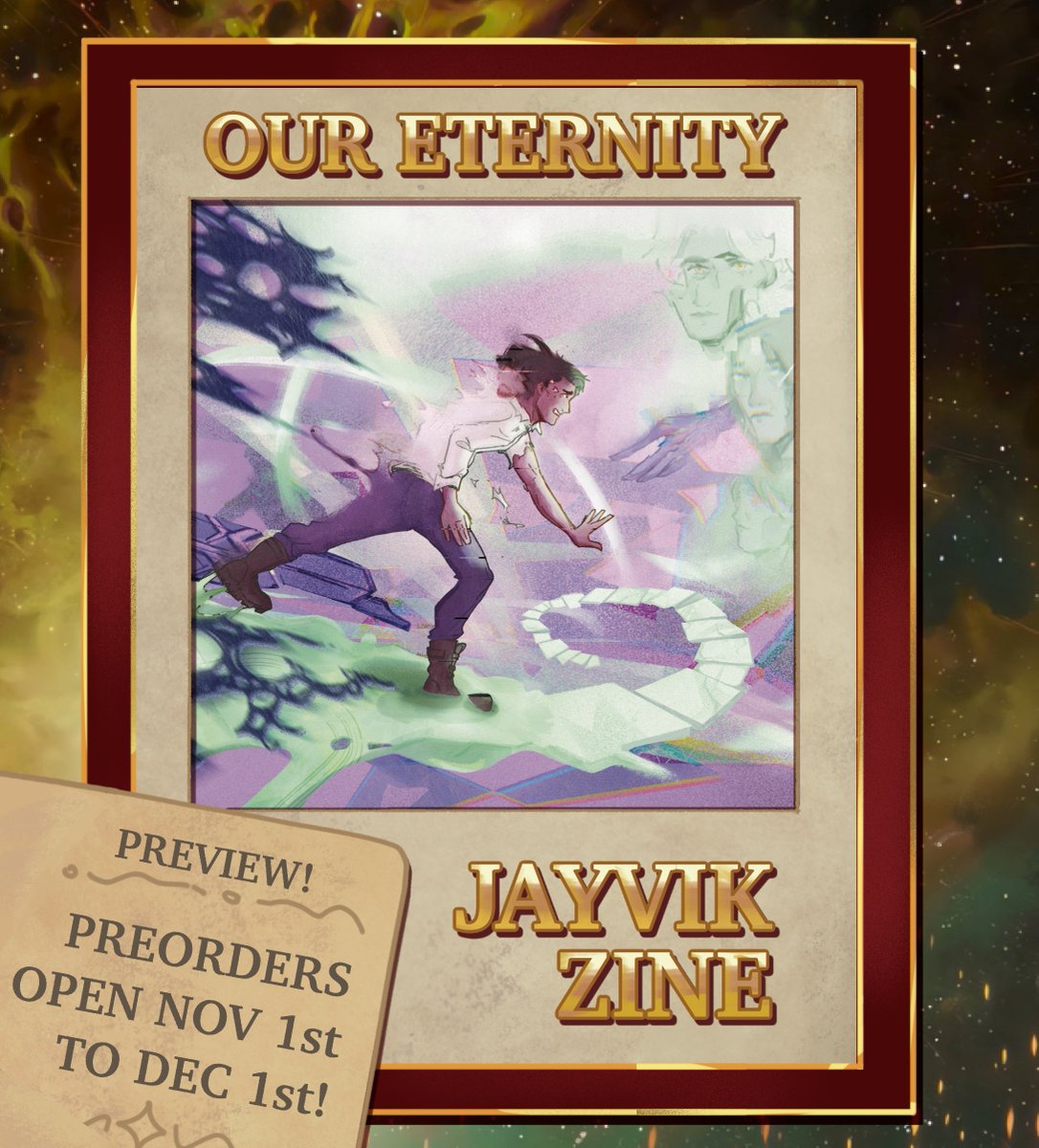 _justceleste's tweet photo. I'm late to post my preview for the @OurEternityZine, preoders end tomorrow! I illustrated to two spot arts for Amazing fics, so nice to have been part of the project #arcane #jayvik https://t.co/7c2xt12Lh7