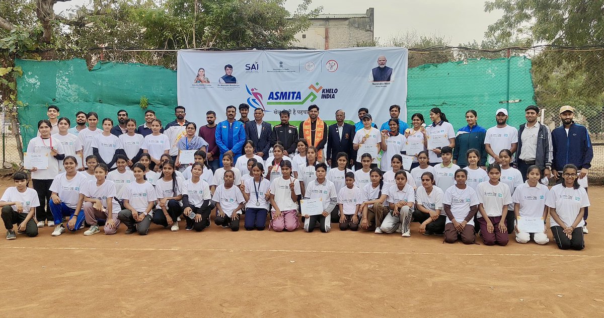 softtennis_ind's tweet photo. 🧍🏻‍♀️ ASMITA Soft Tennis League – Jaipur, Rajasthan🏆

📍 Venue: District Stadium, Chogan Medan, Jaipur, Rajasthan

📅 Date: 30th November 2025

#ASMITALeague #SoftTennisIndia #KheloIndia #SAI #MYAS #CityLeague #SoftTennisDevelopment

@AsmitaLeague https://t.co/QG6tyZ5TaT
