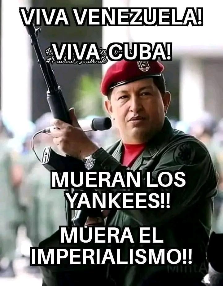 Su legado quedó impregnado en el de Venezuela. 
En Venezuela hay muchos Chávez 
#CubaConVenezuela