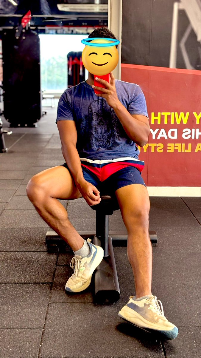 thereitsu's tweet image. Back to gym after 3 months. Absolute laziness kept me away from gym…. Hope this time I will be consistent