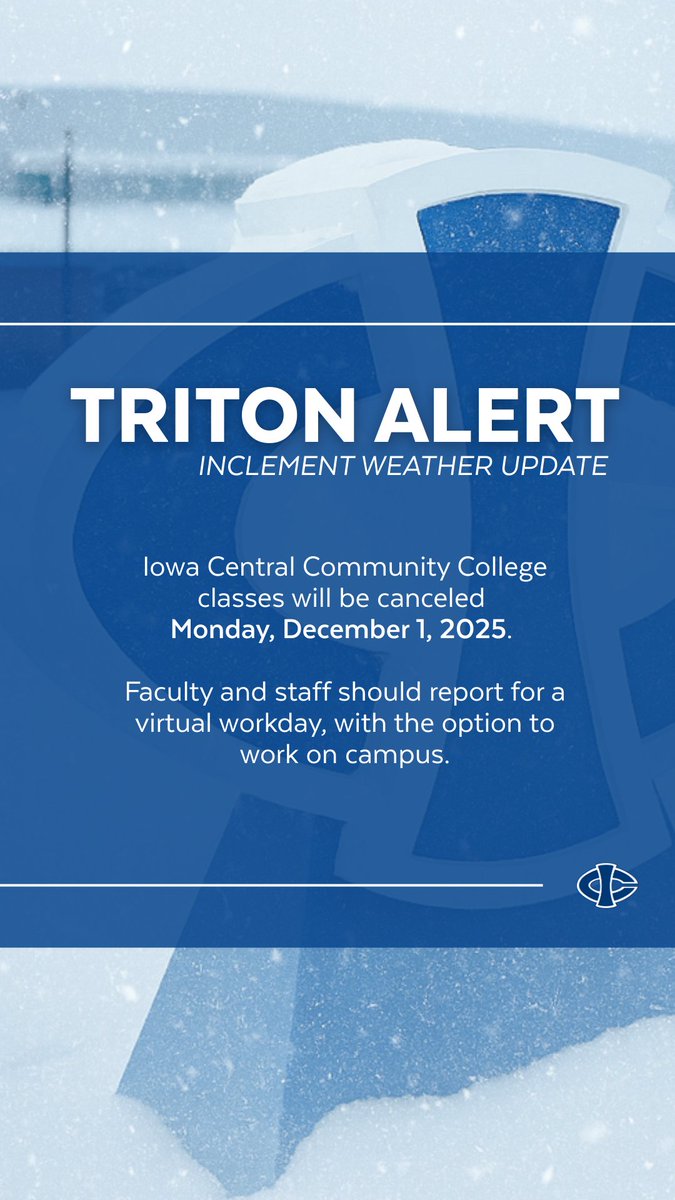 Iowa Central Community College tweet media
