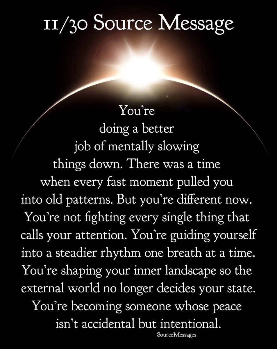 SourceMessages's tweet image. You’re becoming someone whose peace isn’t accidental but intentional. ♥️
