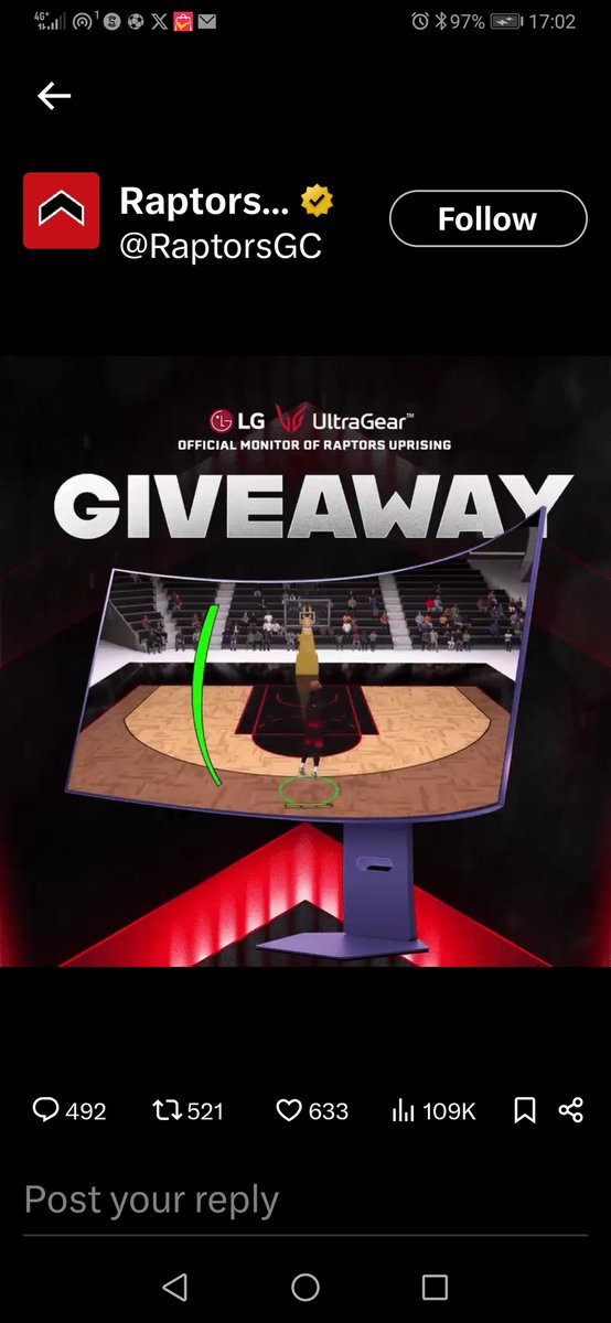 BitWearz's tweet photo. @RaptorsGC @LGCanada https://t.co/hzgyo5LCGo