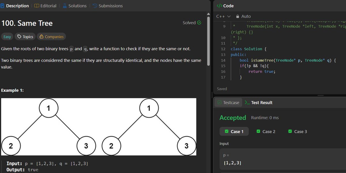 coutttHellow's tweet image. day 30
revised binary tree
#100daysofcodingchallenge
