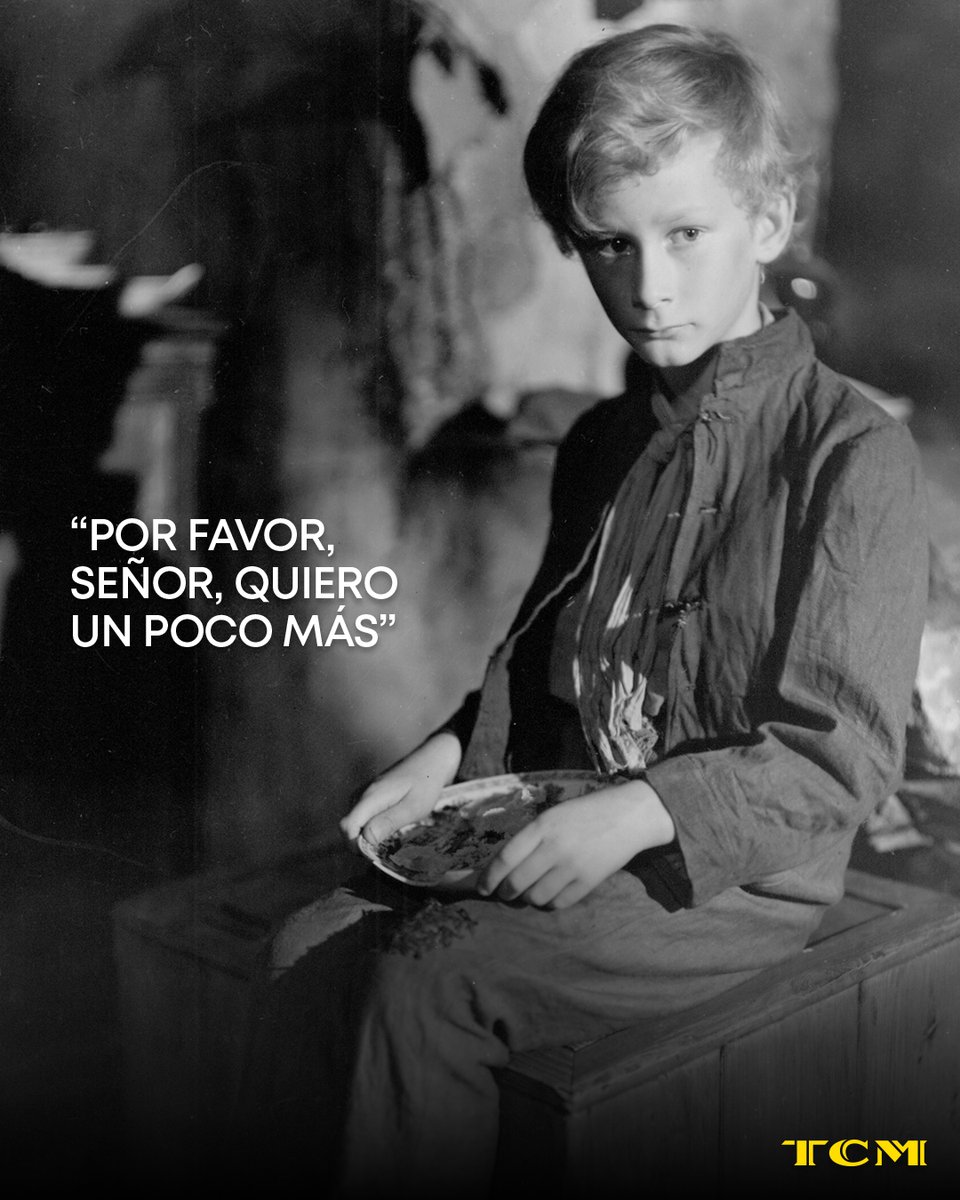 Por caridad, que es Navidad.

🥣 22:00 OLIVER TWIST