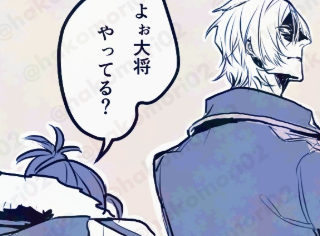 【落書き:ムリ叔父とトーランドさん】
🦋にアゲタヨ~ 