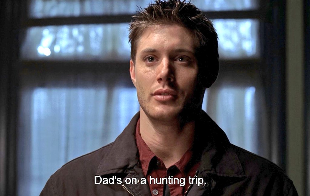 spn_aesthetic's tweet photo. I believe in love at first episode https://t.co/AiCoJNzCFg
