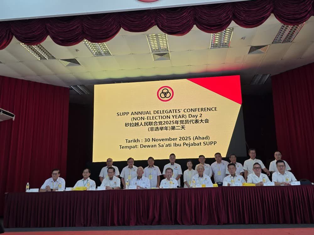 simkuihian's tweet image. SUPP annual delegates conference (#ADC) 2025

Thanks all delegates for a successful ADC 2025.  As our party song since 1959 “…人民的利益高于一切…( The interests of people are paramount)… 前进脚步永不停…( our steps never stop moving forward till…)”

facebook.com/share/p/1BRP7B…