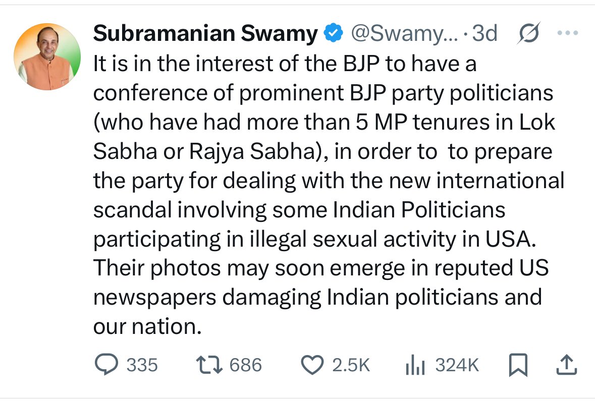 PriyankKharge's tweet image. A six-time BJP MP has been publicly levelling serious allegations against PM @narendramodi and his cabinet for a long time now.

Yet there is zero action from the party, and the otherwise loud brigade of BJP spokespersons and Andh Bhakts has suddenly fallen silent.
What’s…