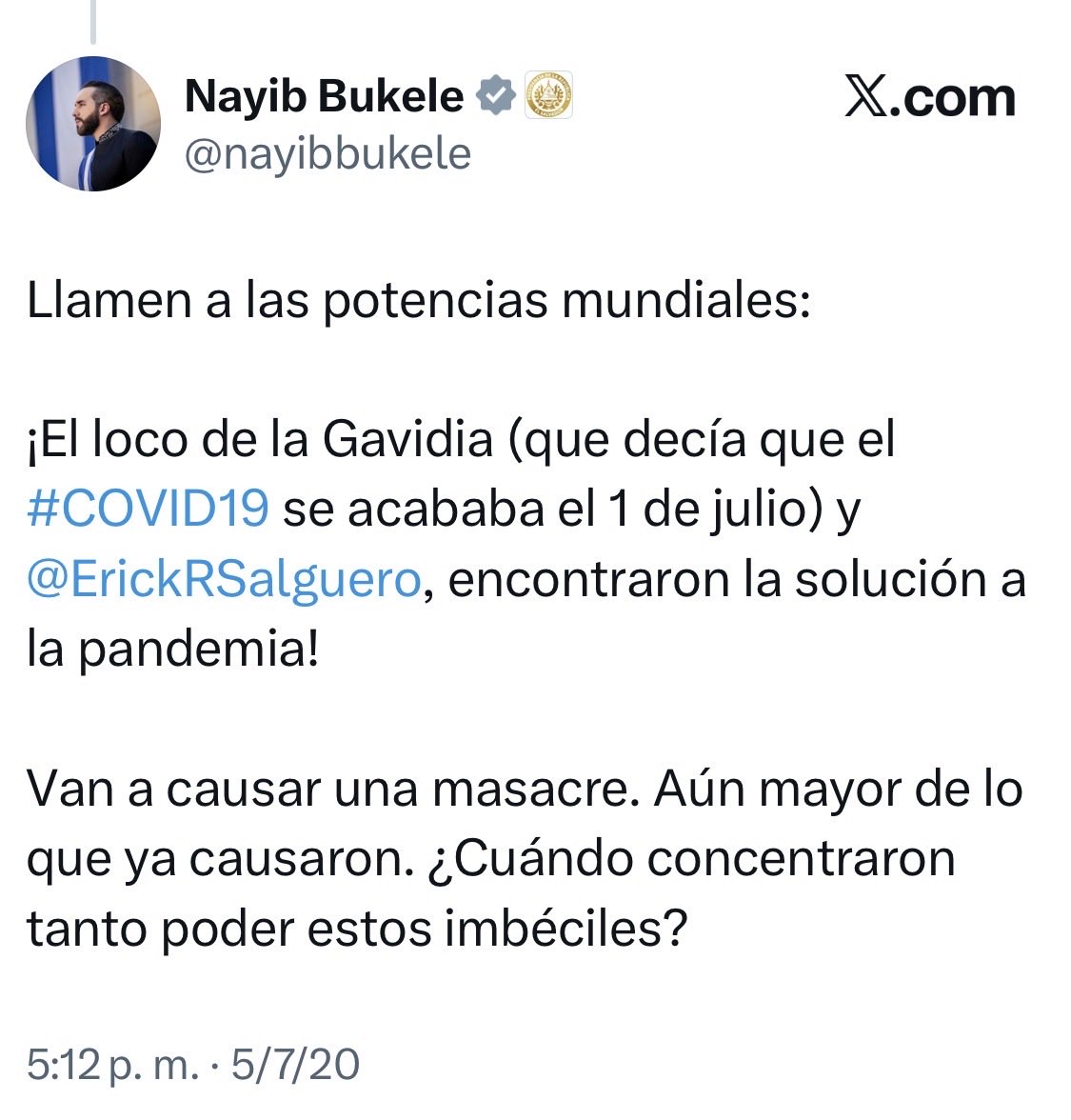 ¿Cómo ha tratado Bukele a algunas personas que le dieron clases?