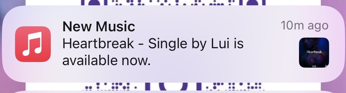 Heartbreak is officially live.
If you got the notification… you already know the vibe 💚🎧
