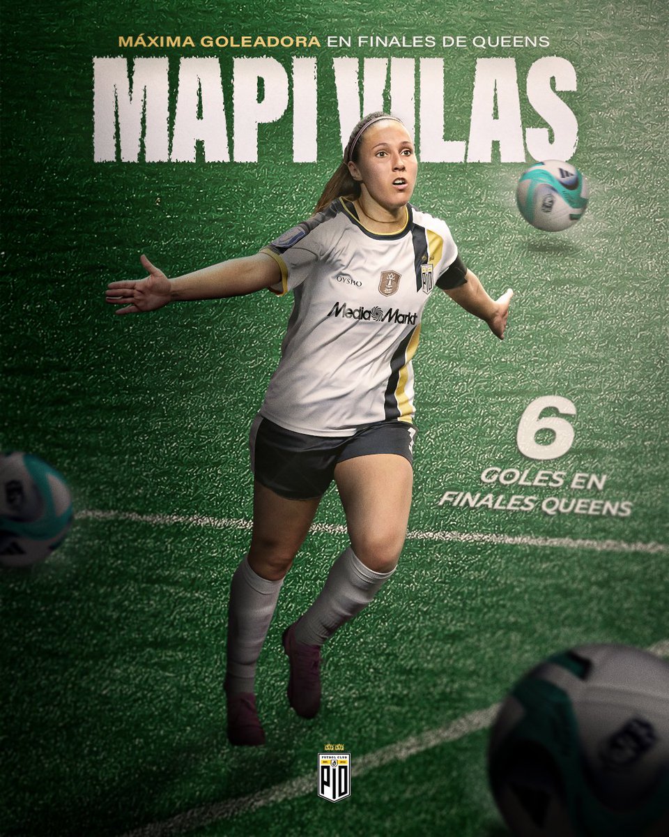 Tras marcar de penalti en la final de la Queens Cup contra Persas Femenil, nuestra capi se convierte en la Máxima Goleadora en finales de Queens, con 6 tantos 🤩

Lo que juega nuestra 🔟😮‍💨
